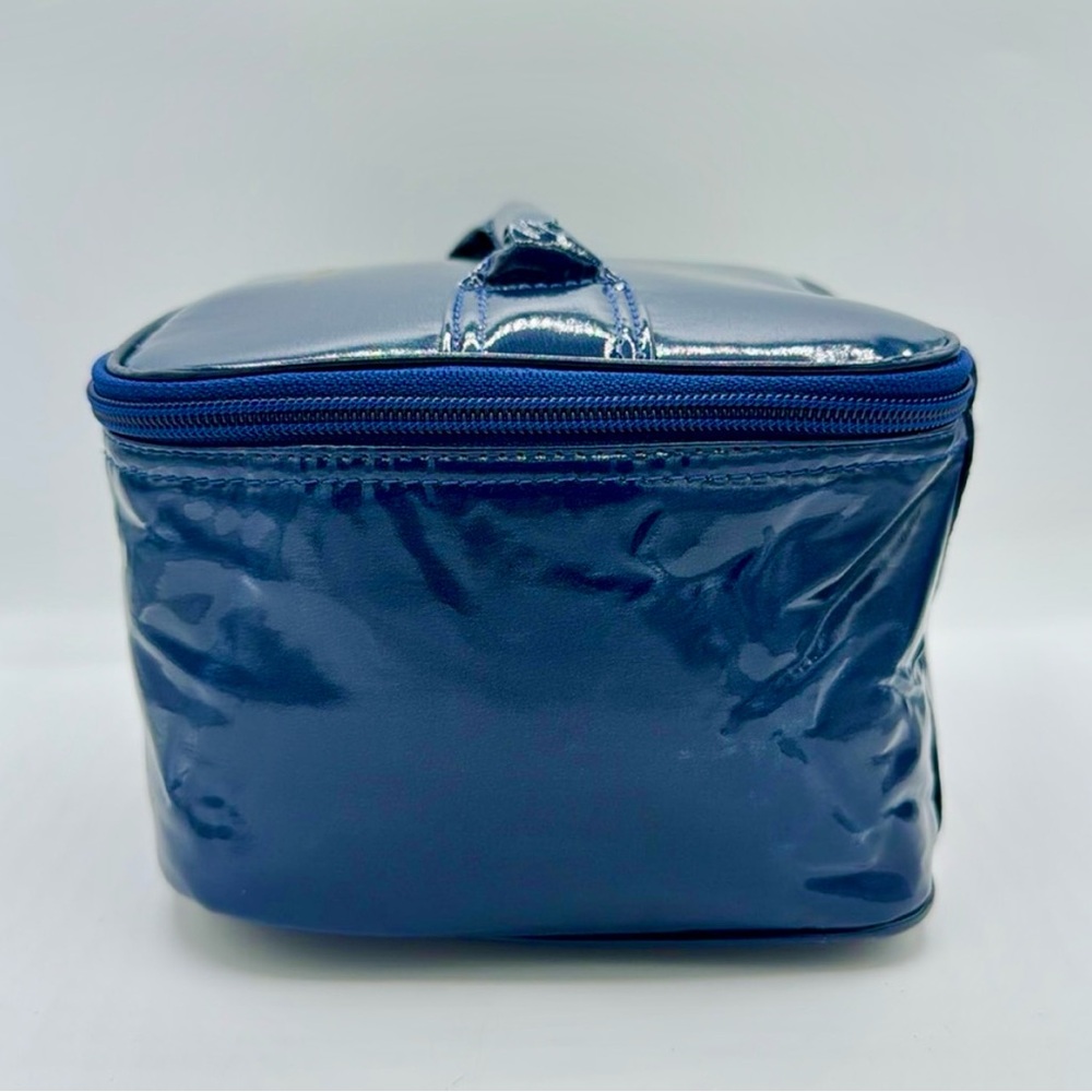 CHRISTIAN DIOR *Vintage* Midnight Blue 💙Cosmetic Bag (NOT Dior Beaute) EUC 💎💙 - Picture 4 of 8